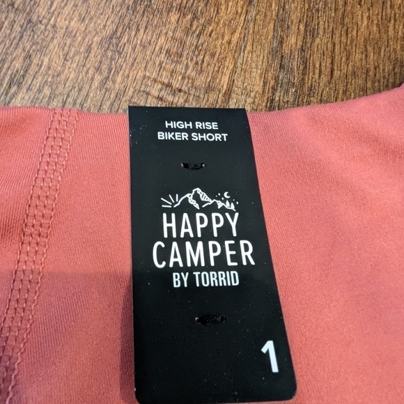 NWT Torrid Happy Camper Performance jersey 9" Active Bike short 2x - Picture 14 of 15